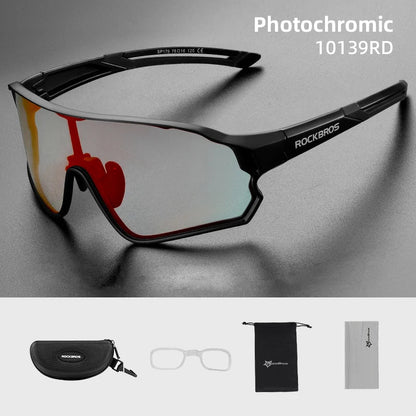 Cycling Glasses Photochromic MTB Road Bike Glasses UV400 Protection Sunglasses Ultra-light Sport Safe Eyewear Equipment