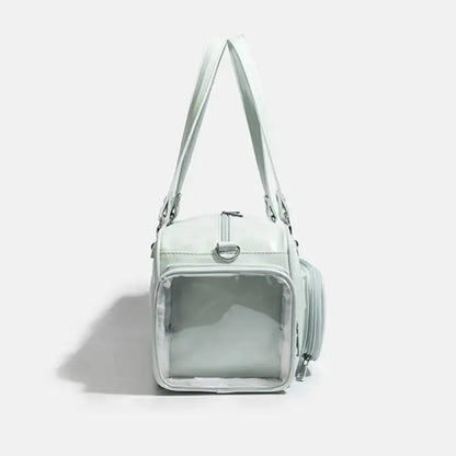 Star Chain Y2k Harajuku Shoulder Itabag Blue Lolita Girl Pain Bags Transparent Japanese Crossbody Bag New Concert Korean Handbag