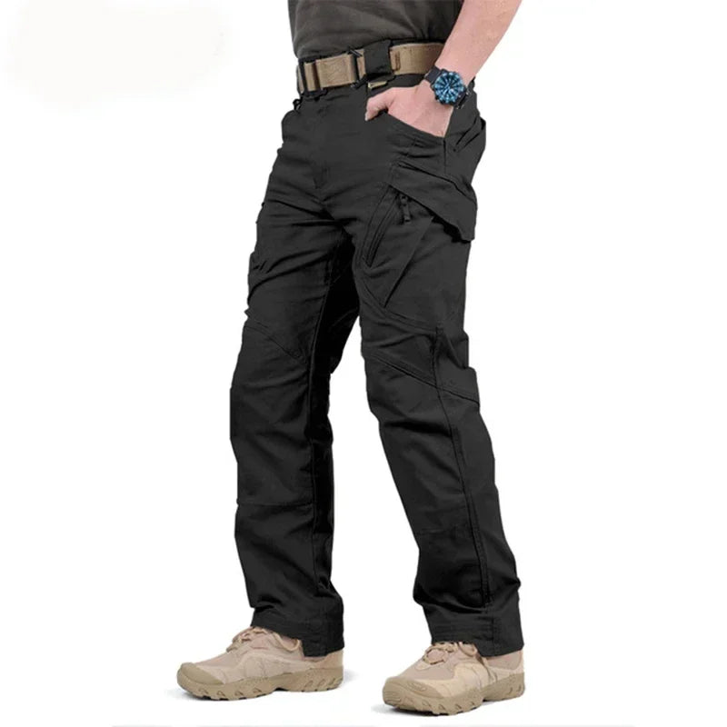 IX9 Tactical Pants Men Classic Hiking Trousers Outdoor Hunting Camouflage Men Cargo Pants for Men Hunting Style Casual Pants
