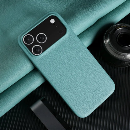 Luxury Magnetic Genuine Leather Case For iphone 17 Pro Max 16 15 14 13 12 11 for Magsafe Full Covered Phone Cases Back Cover