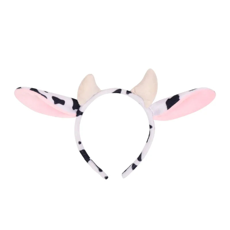 Baby Girls Halloween Animal Cosplay Costume Kids Forest Theme Giraffe Cows Tiger Leopard Zebra Print Tutu Dress Birthday Party