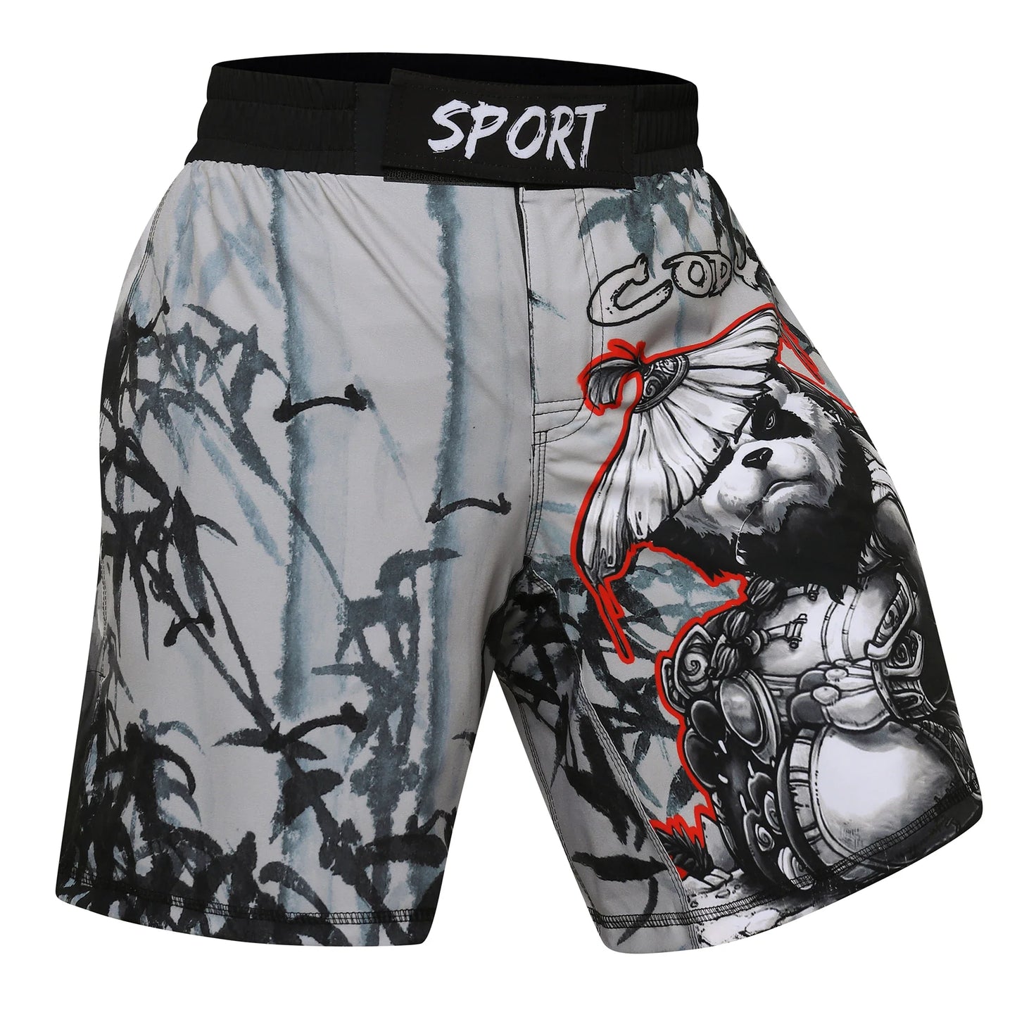 Training Fight Shorts Men's Boxing MMA Combat BJJ Grappling Fitness Muay Thai Kickboxing No Gi Shorts With Sublimation Printed