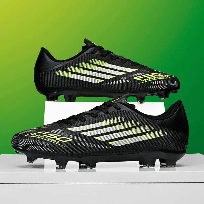 New Men Professional Soccer Shoes Sports Shoes TF/FG Football Boots Boys Match Sneakers Ankle Non-Slip Comfortable Unisex