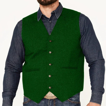 Men Vest Coffee Herringbone V Neck Single Button Waistcoat For Wedding Business Casual Formal Daily Office Work Men Suit Vest