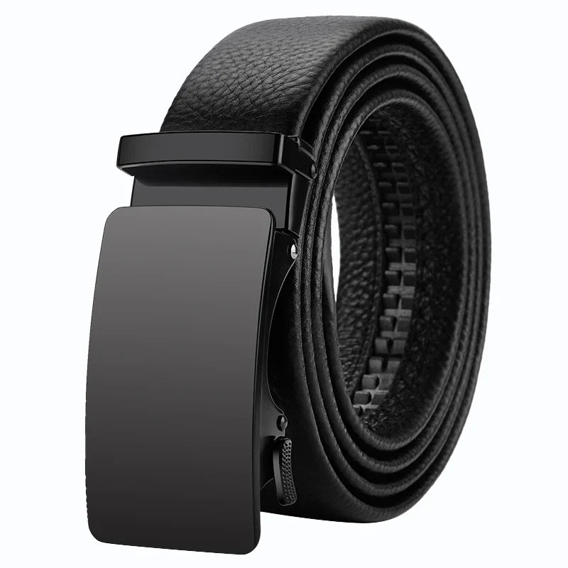 Men Leather Belt Adjustable belts Automatic Belts Belt for Men Business fashion belt ceinture hommes