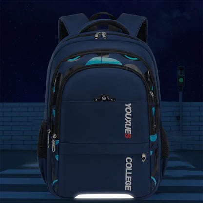 New Children School Bags Kids Backpack In Primary Schoolbag For Teenager Boys Waterproof Backpacks Book Bag