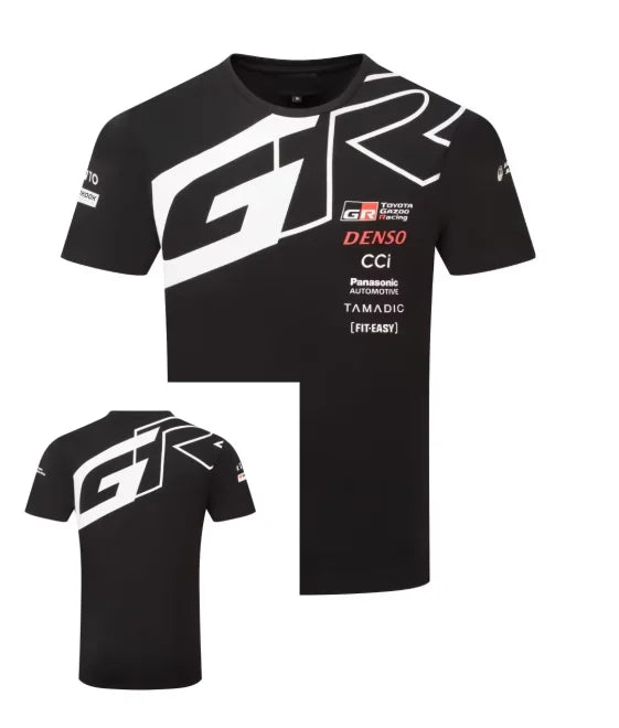 Toyota GR Gazoo Racing 3D Print Summer Short Sleeve Round Neck T-Shirt, Comfortable, Breathable, and Quick-Drying