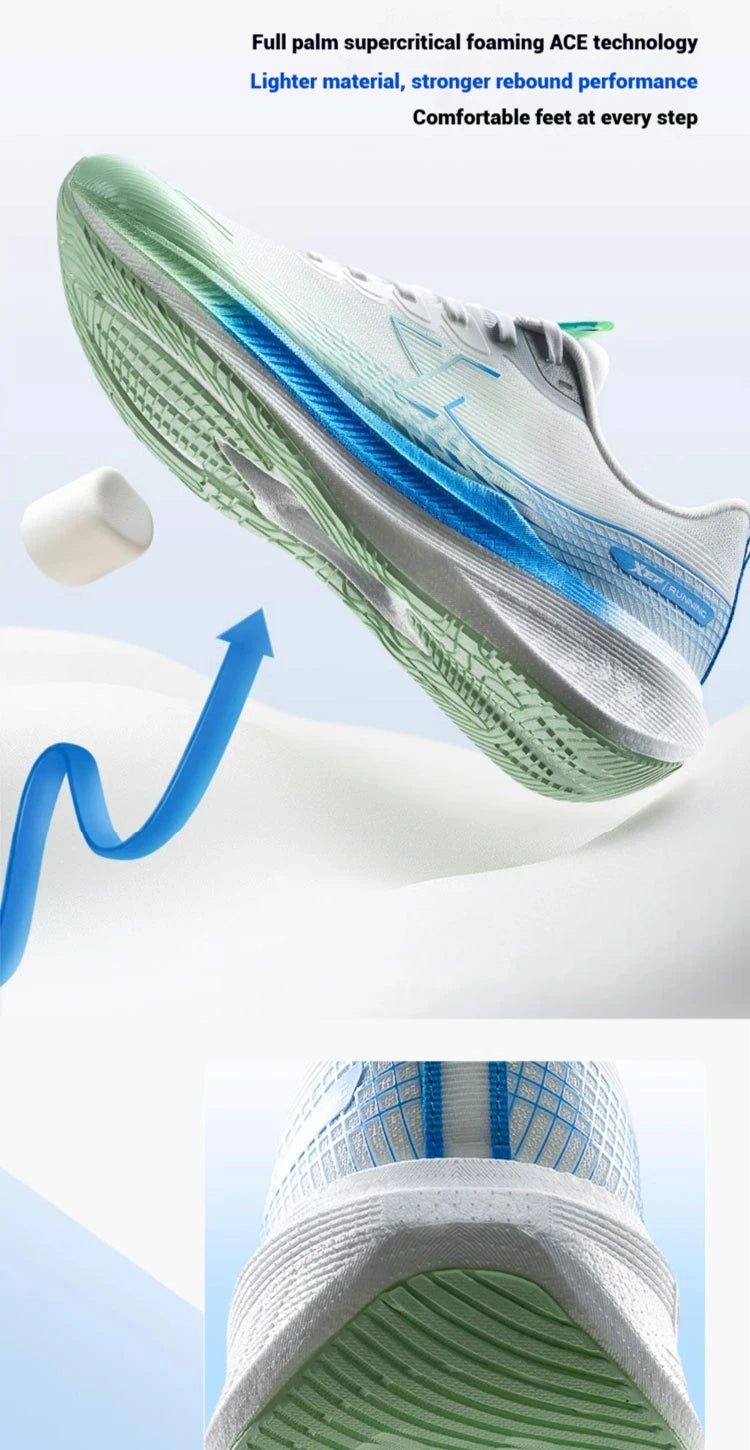Men's Running Shoes 2025 Summer Lightweight Breathable Cushioning Shock-absorbing Rebound Sport Shoes 875219110025