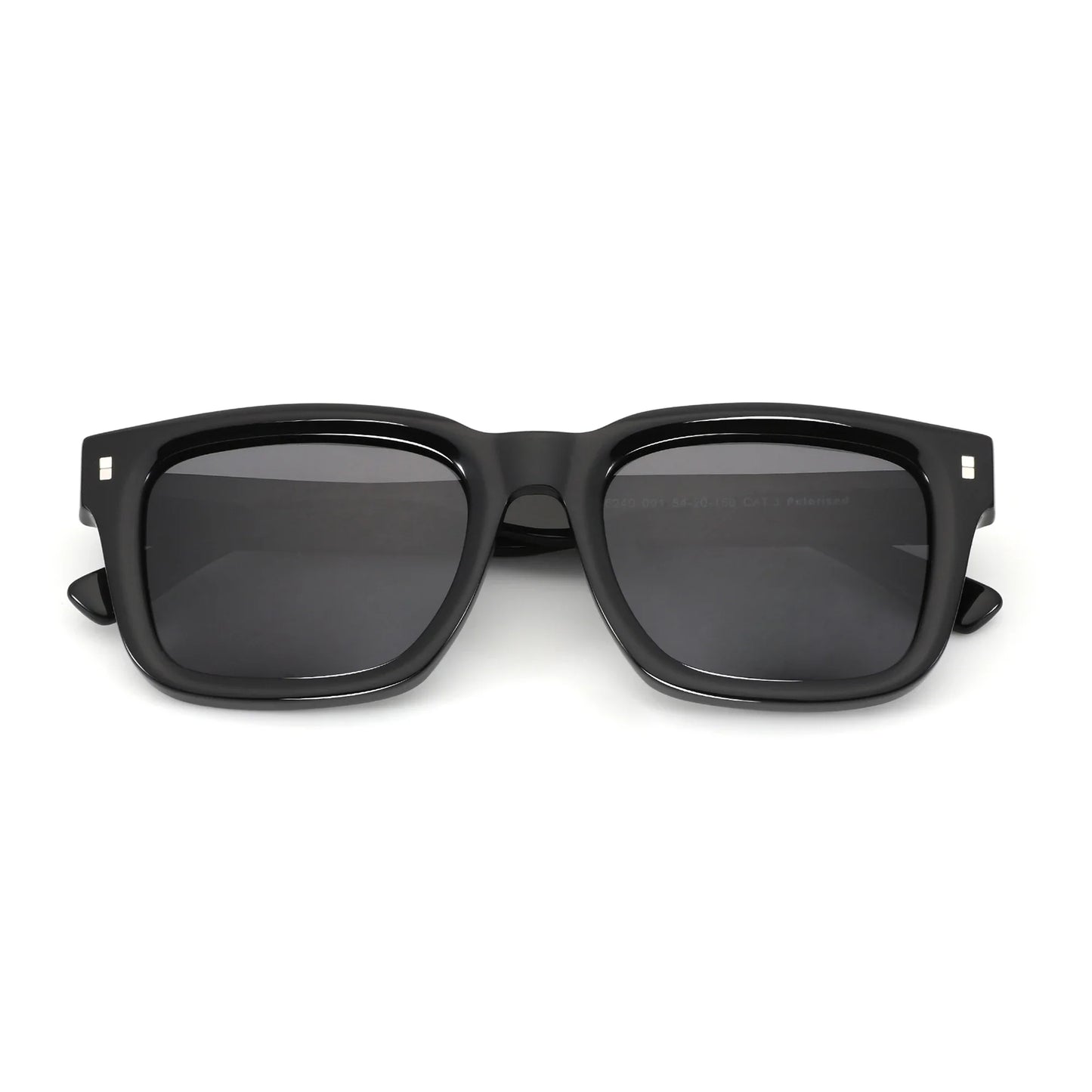 2026 Classic Design Polarized Sunglasses Unisex Handmade Acetate Thick Frame Sun Glasses Male Trend Square Shades