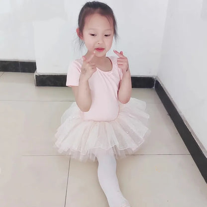Summer Dance Costume Outfits Girls Dresses Ballerine Kids Clothes Casual Ballet Girl Dress Vestidos Children's Ballet Leotard
