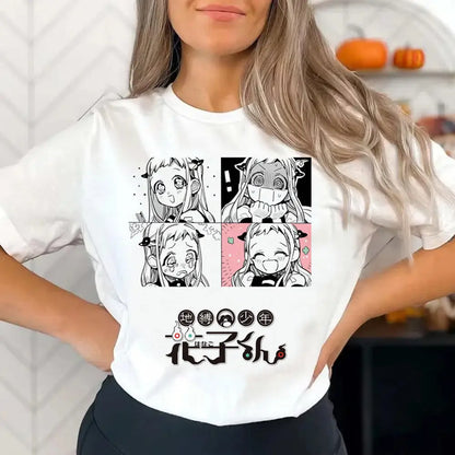 Toilet Bound Hanako Kun shirt girl Gothic harajuku  hip hop Digital Y2k shirt Classic Breathable harajuku 2000s Comfortable