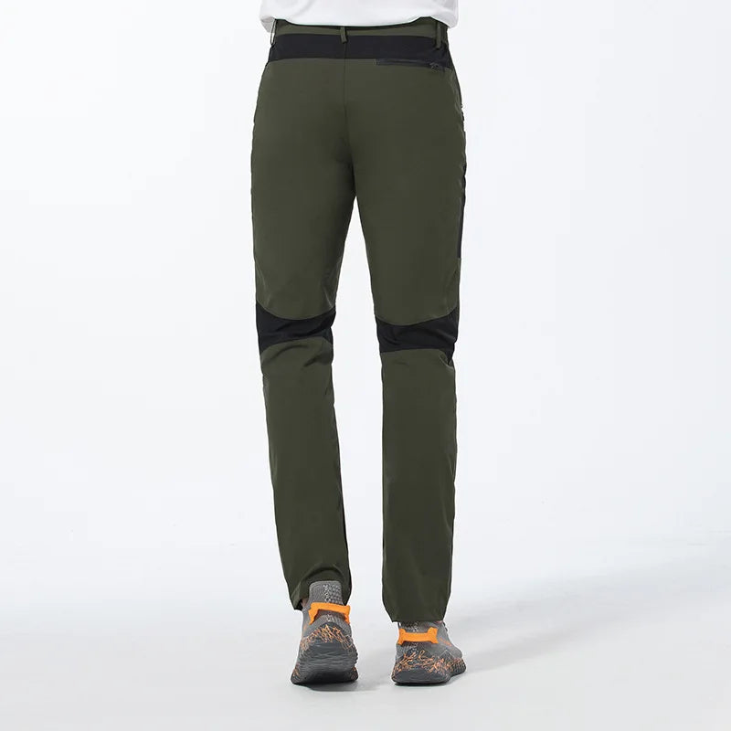 Summer Men Pants Hiking Camping Climbing Fishing Outdoor Trekking Thin Quick Dry Ultra Cool Fabric Trousers Mountain Travel