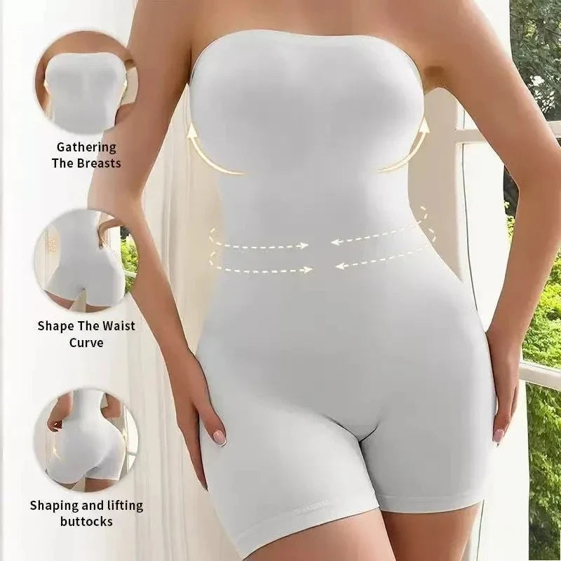 Shapewear Corsets for Women Bodysuit Seamless High-waisted Tummy Control and Hip Lifting Underwear Shapers Slimming Pants