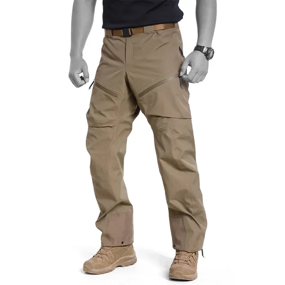 Outdoor Hard Shell Gen2 Camping Hiking Mountaineering Pants Fully zippered Leg Waterproof Windproof Camouflage Tactical Pants