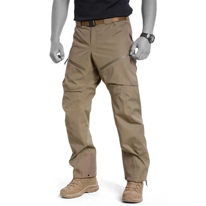 Outdoor Hard Shell Gen2 Camping Hiking Mountaineering Pants Fully zippered Leg Waterproof Windproof Camouflage Tactical Pants