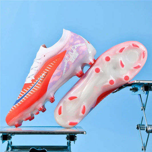 New Men Soccer Shoes Breathable Unisex Football Boots Professional Training Ultralight Wholesale Indoor Futsal Drop Shipping