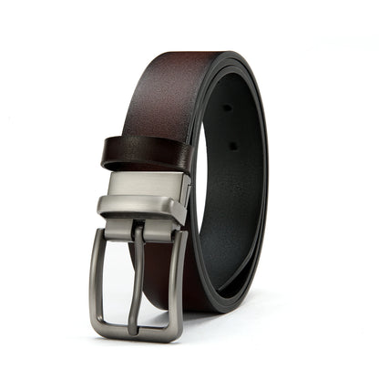 Mens Leather Belt  High Quality Leather Belt Men Male Genuine Leather Strap Luxury Pin Buckle Jeans For Men Men Accessori