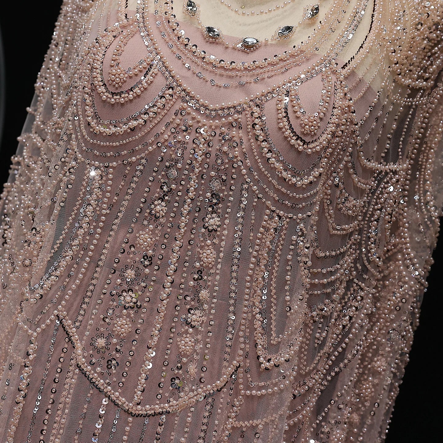Customized Evening Dresses Luxury sexy Prom Dress Caftan Nude Wedding Formal Elegant Exquisite High Quality Party Gown for Women