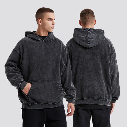 Anime Cyberpunk: Edgerunners Washed Hoodies Printed Casual Men Contains Cotton High Quality Fashion Loose Pullover Unisex