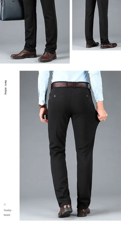 10XL Oversize Men Business Pants Winter Men's Trousers Man Casual Formal Tailoring Clothes Social Suit Clothing Slacks PantsMens