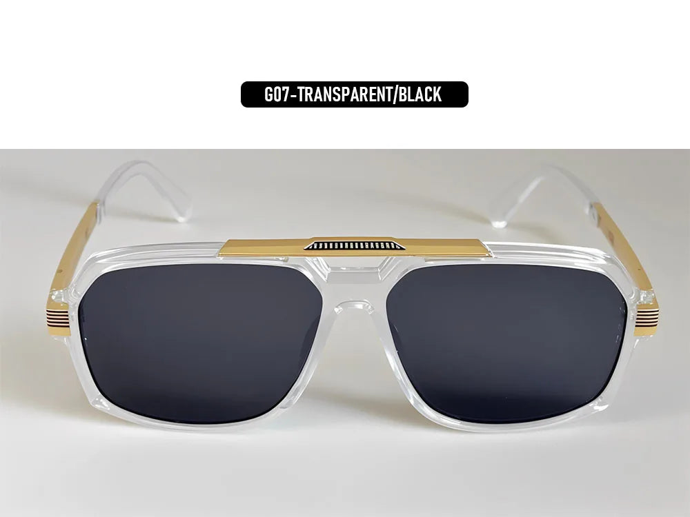 Brand Design Square Sunglasses Women  UV400 Protection Sunglass Men Beach Vacation Fashion Glasses Gafas De Sol Hombre Zonnebril