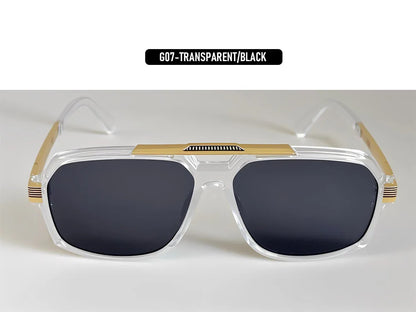 Brand Design Square Sunglasses Women  UV400 Protection Sunglass Men Beach Vacation Fashion Glasses Gafas De Sol Hombre Zonnebril