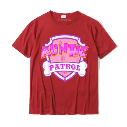 Dog Patrol Shirt Women's Clothing Funny Gift Birthday Party Family Clothing T-Shirt Birthday Gift Top Tee Shirt Women Clothing