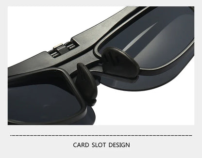 Cycling 4 In 1 Sets Polarized Clip On Sun Glasses Eyeglasses TR90 Magnetic Sunglasses Men Glasses Frame UV400 Anti-Glare