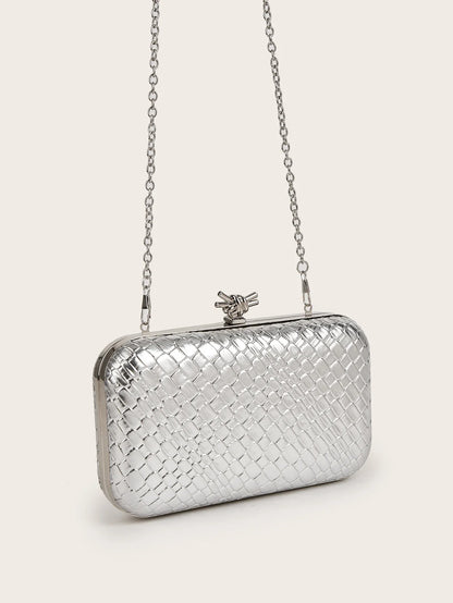 Women's Fashion Snake-Print Clutch Bag, Evening Bag, Clutch Bag to Match Evening Dresses, Detachable Shoulder Strap, Suitable for Prom, Parties, Wedding Season, Carnivals, Holiday Gatherings, Business Commuting, Women's Gift