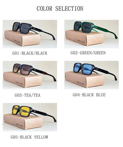 2025 Sunglasses Women Vintage Square Sunglass Men Square Fashion Glasses Lunette Soleil Femme Gafas De Sol Hombre Dropshipping