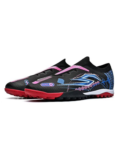 Athletic TF Turf Soccer cleats PU Fabric Skin-friendly Upper Rubber Non-slip Sole Reliable Quality Training Footwear