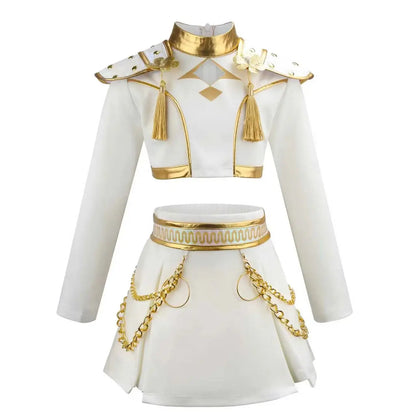 Kpop Girls Stage performance cos Halloween Carnival  theme party performance Idol Roleplay Fashion girls suits