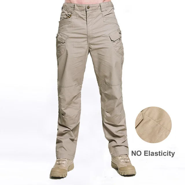 City Military Tactical Pants Men SWAT Combat Army Trousers Men Hiking Hunting Waterproof Wear Resistant Casual Cargo Pants