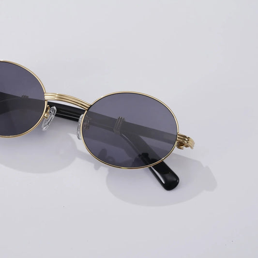 2025 New Retro Pure Titanium Acetate Sun Protection Men Sunglasses Fashion Round Outdoor Shading UV400 Driving Women Sun Glasses