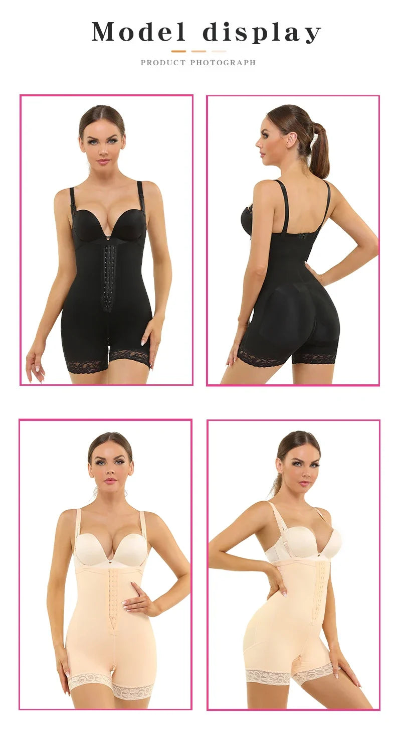 New Arrival High Compression Fajas Abdominal Board Post Surgery  Strapless Figure Corrector Tummy Control  Waist Body Shapewear