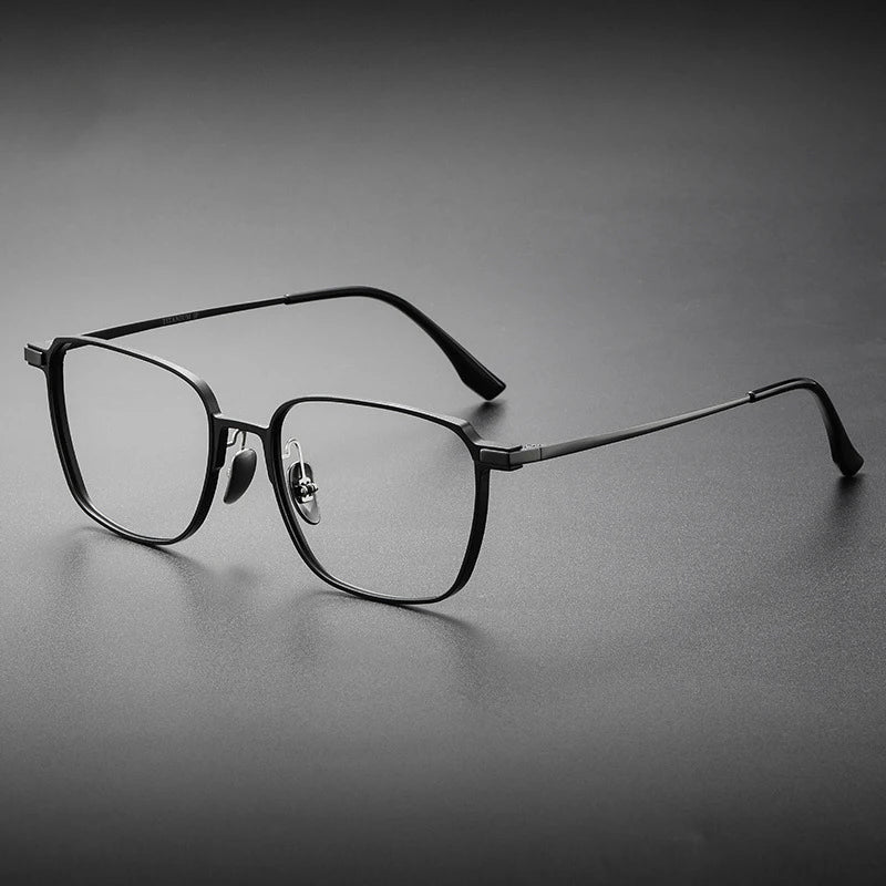 Aluminum Titanium Legs Men's Business Classic Anti-Blue Light Computer Glasses Reading Glasses Customizable Lenses 20229