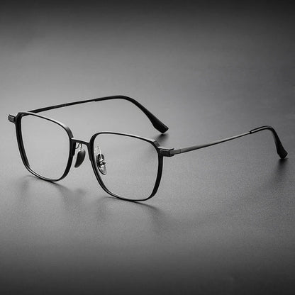 Aluminum Titanium Legs Men's Business Classic Anti-Blue Light Computer Glasses Reading Glasses Customizable Lenses 20229