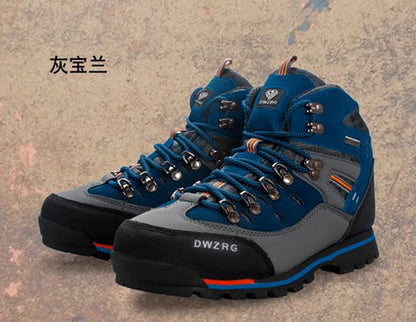 2026 Men Outdoor Ankle Boots Waterproof Sports Shoes Mountain Climbing Classic Footwear Leather Sneakers Hiking Boots Fashion