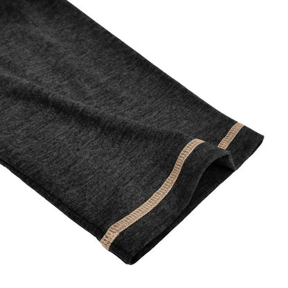 Men's Cotton Button Henley Neck Shirt Long Sleeve Casual Button Solid Color Fashion Streetwear Tops Tees T-Shirts Men Clothing
