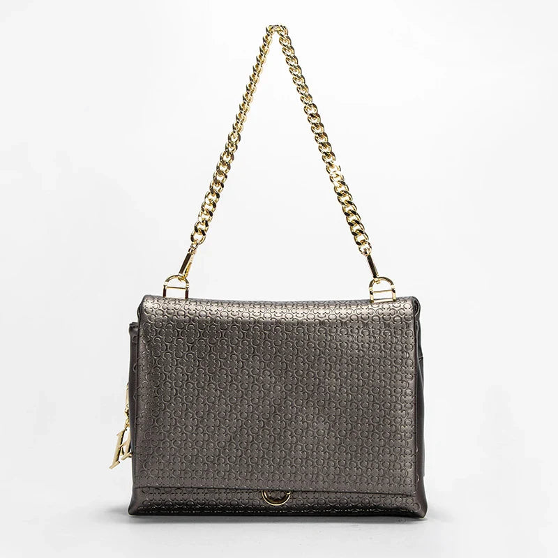 Women's Bag Popular Vintage Style Fashion Classic Printed Female Shoulder Bag Simple and Elegant Basic Ladies Commuting Handbag