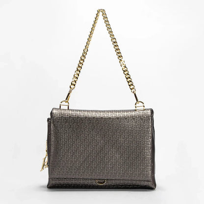 Women's Bag Popular Vintage Style Fashion Classic Printed Female Shoulder Bag Simple and Elegant Basic Ladies Commuting Handbag