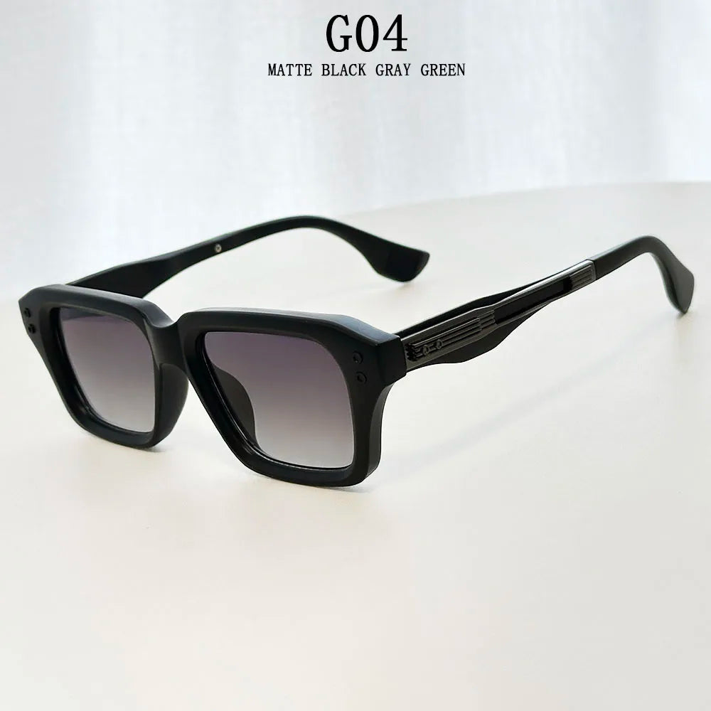 Luxury Sunglass Men Vintage Square Sunglasses Women Trendy 2026 Fashion Glasses  Dropshipping Shades Gafas De Sol Hombre Okulary