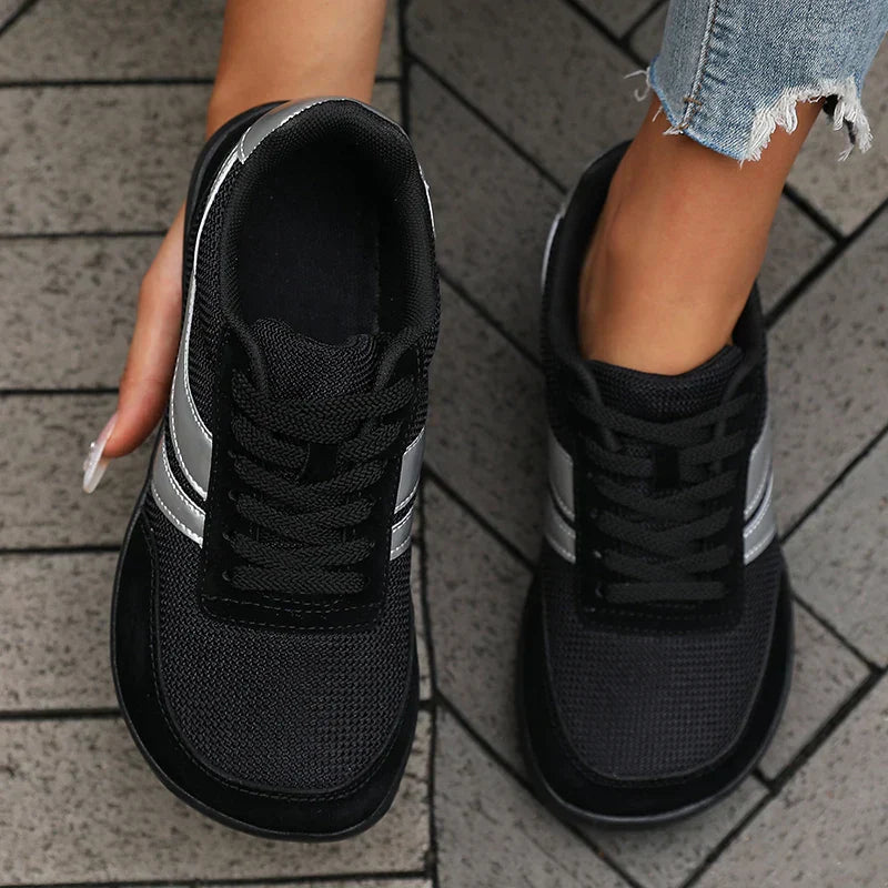 Minimalist Barefoot Shoes for Women Casual Versatile Soft Sole Wide Last Shoes Summer Breathable Comfortable Barefoot Sneakers
