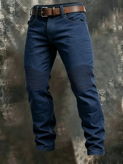 2026 New Large Pocket Loose Overalls Men's Outdoor Sports Jogging Tactical Pants Elastic Waist Pure Cotton Casual Work Pants