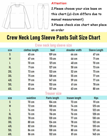 The new men's round-neck sweatshirt set for Spring and Autumn 2025 features street fashion and comfort with 3D pattern printing
