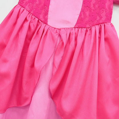 Halloween Peach Girl Peach Cosplay Dress Up Princess Game Role Play 4 Yrs Kid Final Level Peach Costume Movie Elegant Party 2-10