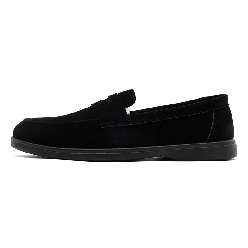 Men's Slip On Loafers Preppy Lightweight Breathable Comfort Outdoor Flats Non Slip Soft Sole Casual Daily Walking Shoes