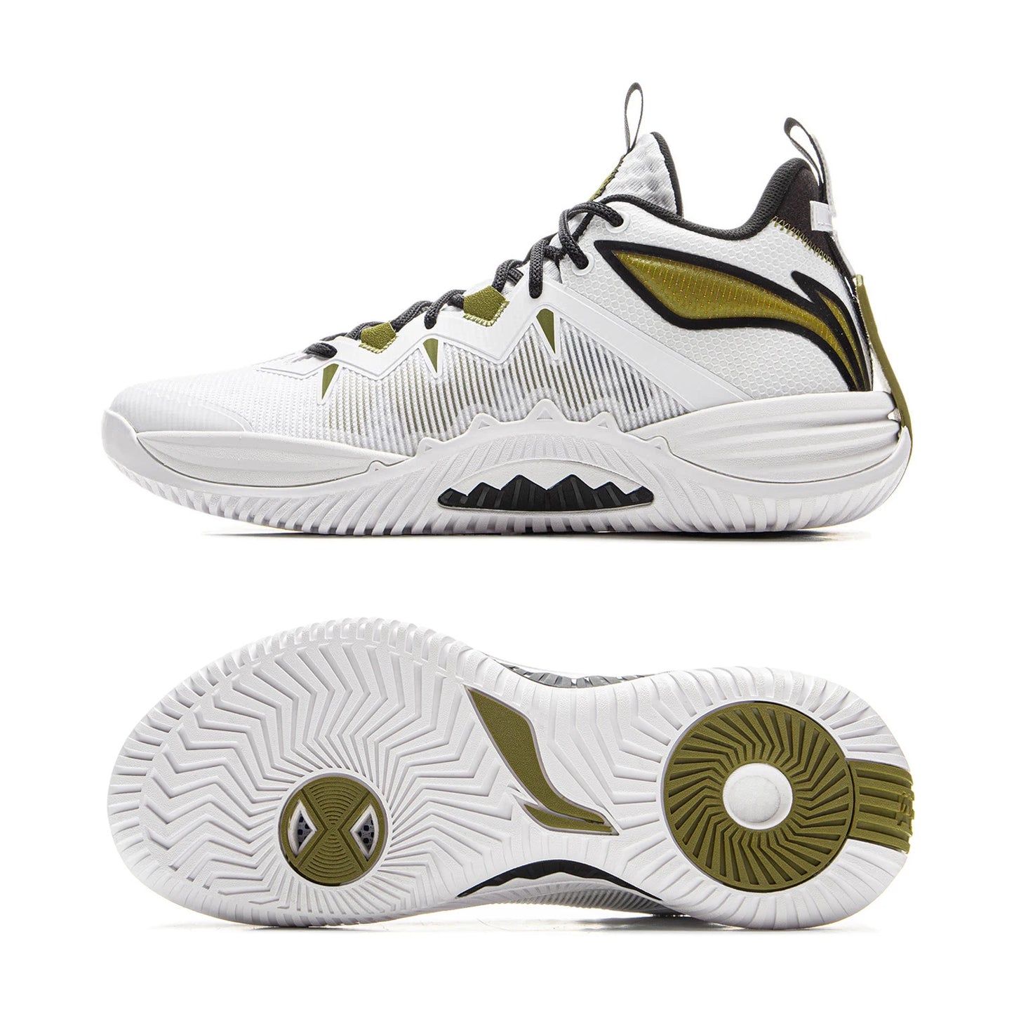 Men's BADFIVE STORM 2025 Outdoor Basketball Shoes BOOM Cushioning TUFF OS Wearable LiNing Sports Sneakers ABFV017