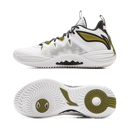 Men's BADFIVE STORM 2025 Outdoor Basketball Shoes BOOM Cushioning TUFF OS Wearable LiNing Sports Sneakers ABFV017