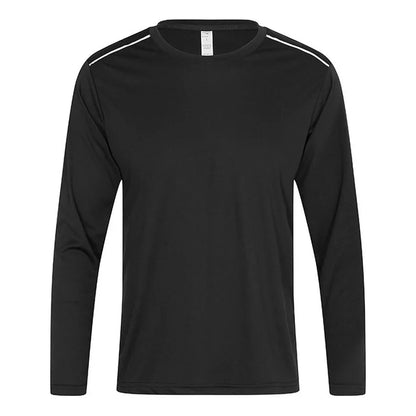 High Quality Spandex Men Women Kids Running Long Sleeve T-Shirt Quick Dry Gym Fitness Shirt Training Exercise Clothes Sports Top
